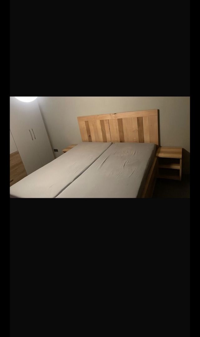 Massivholzbett aus Buche