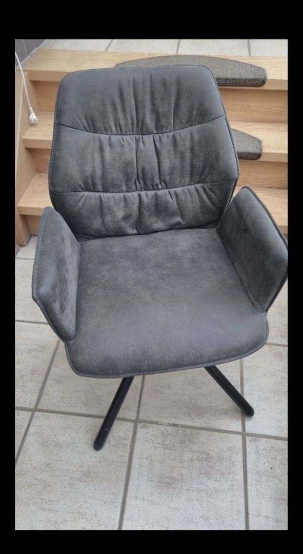 Esszimmer-Polsterstühle mit Drehfunktion