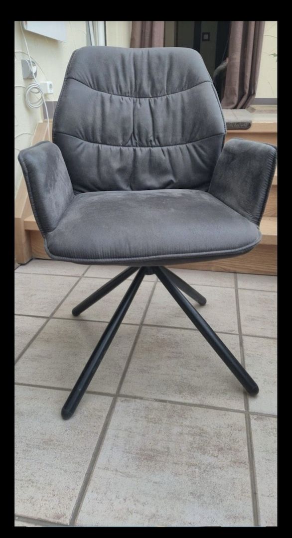Esszimmer-Polsterstühle mit Drehfunktion
