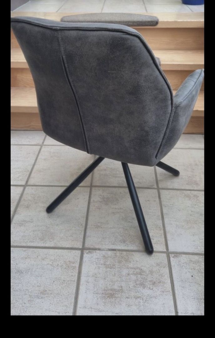 Esszimmer-Polsterstühle mit Drehfunktion