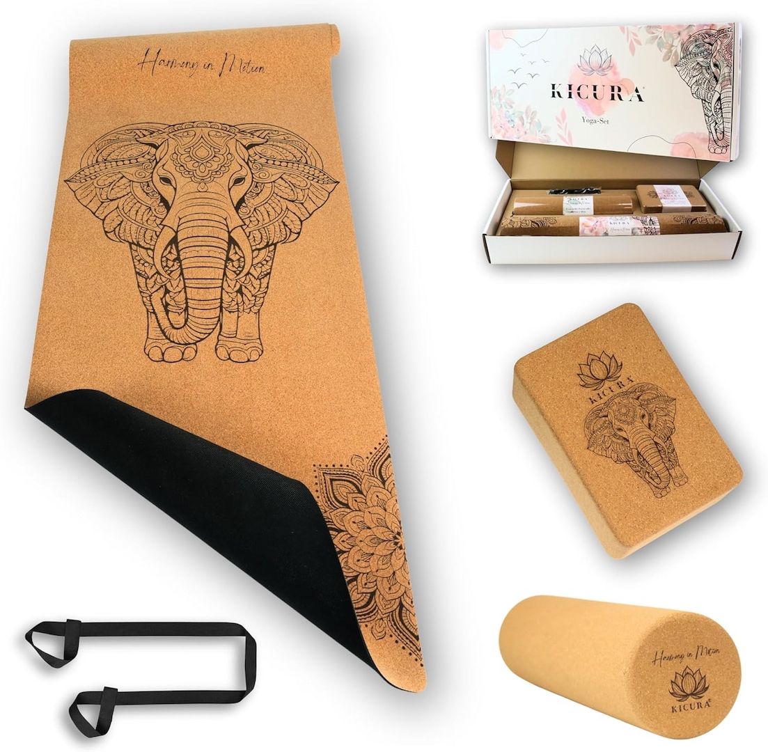 Gewerblicher Sonderabverkauf: Yoga-Produkte aus Kork zum EK