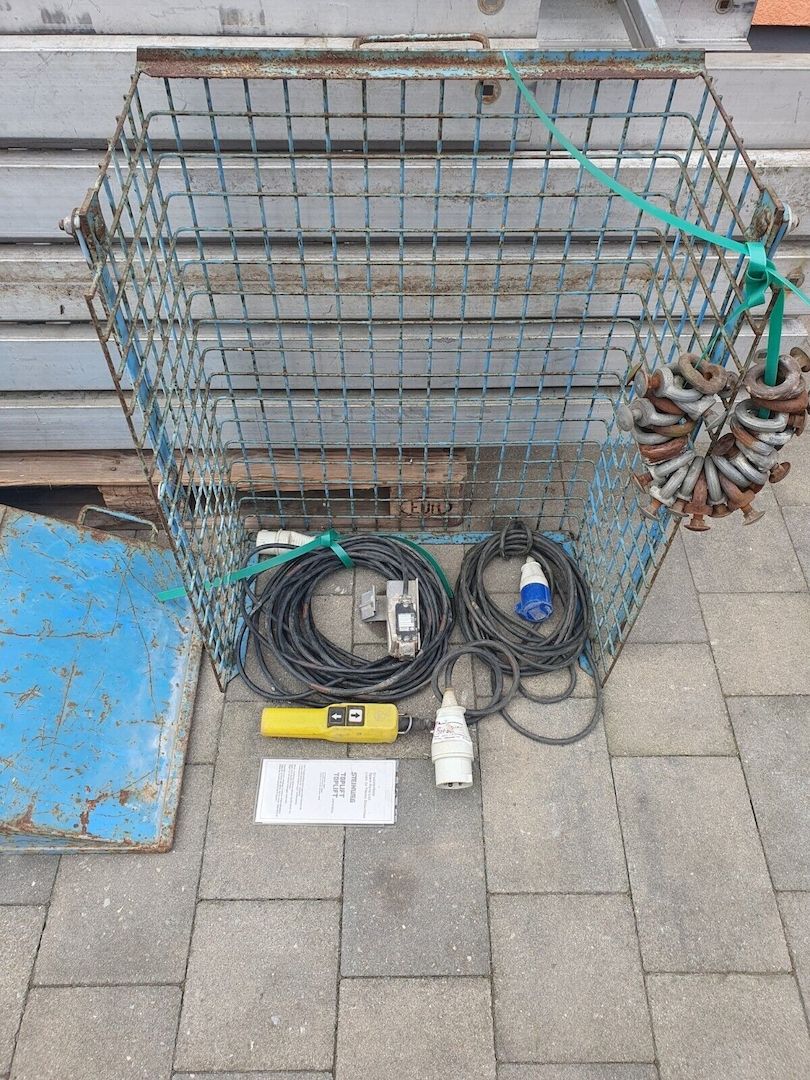 20m Steinweg Dachaufzug Dachdeckeraufzug Schrägaufzug Bauaufzug Stecklift Aufzug