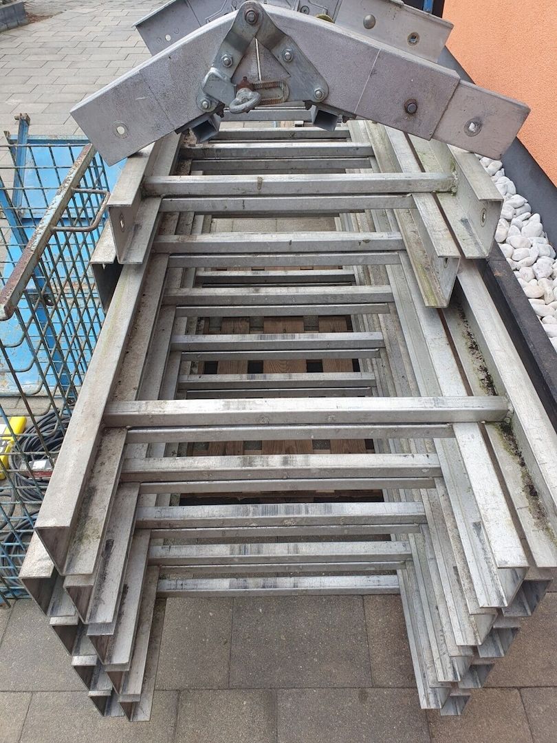 20m Steinweg Dachaufzug Dachdeckeraufzug Schrägaufzug Bauaufzug Stecklift Aufzug