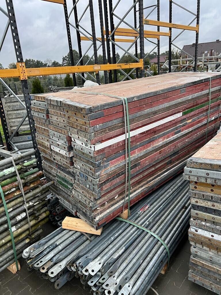 98qm Gebraucht Baugerüst Altrad MJAssco Fassadengerüst 15x6m Stahlrahmen