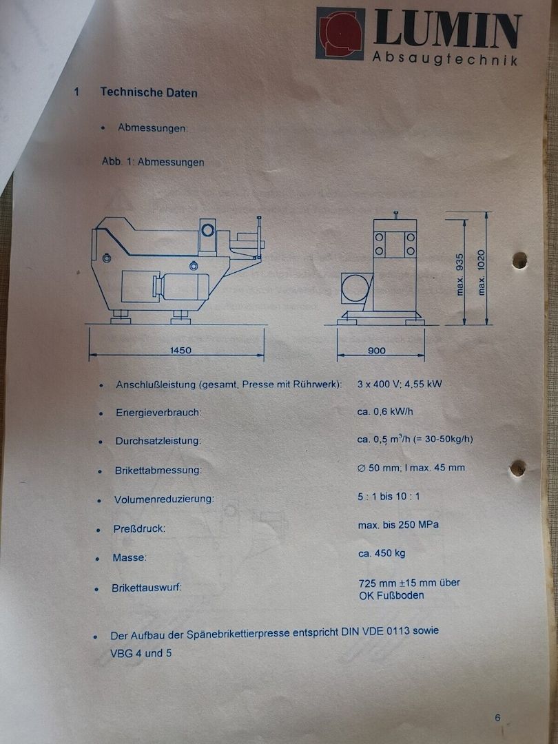 Brikettpresse Brikett Brikettierpresse