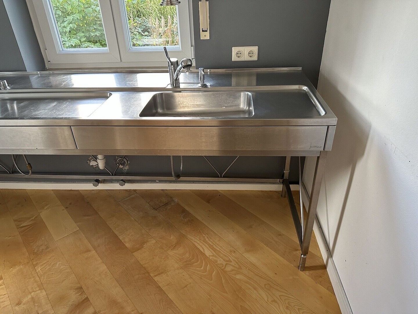 Bulthaup Werkbank System 20 Edelstahl Küchenwerkbank Küche Industrial Design