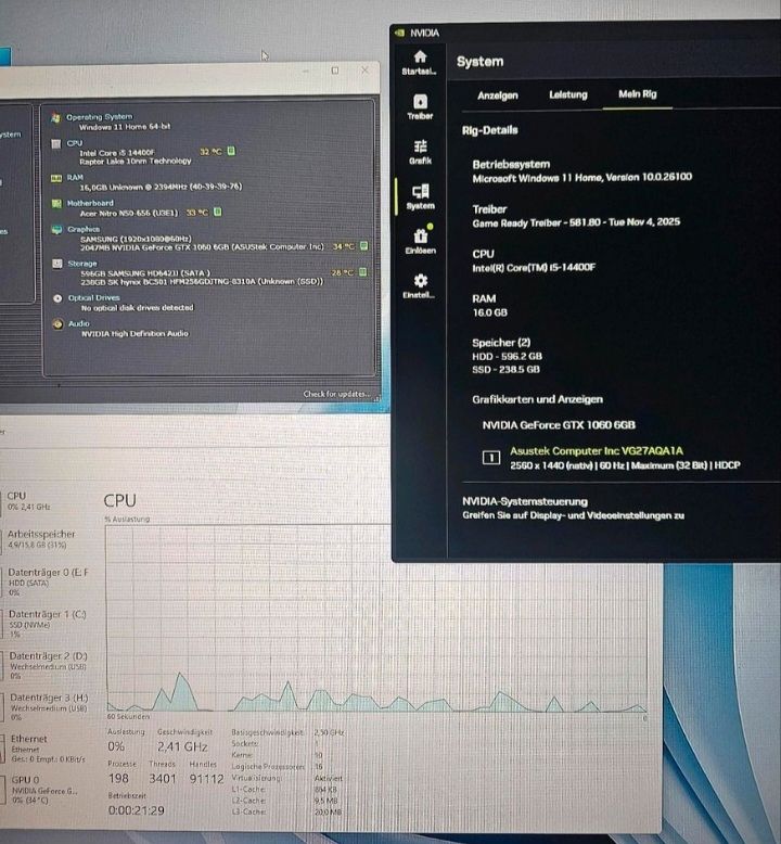 Acer Nitro Neu RGB PC DDR5