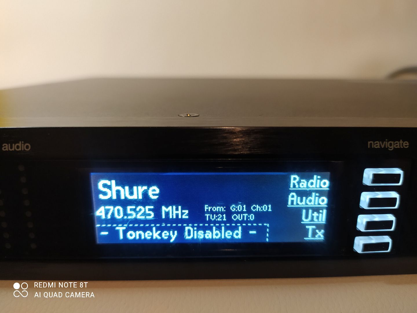 Shure Axient AXT400 Dual Receiver