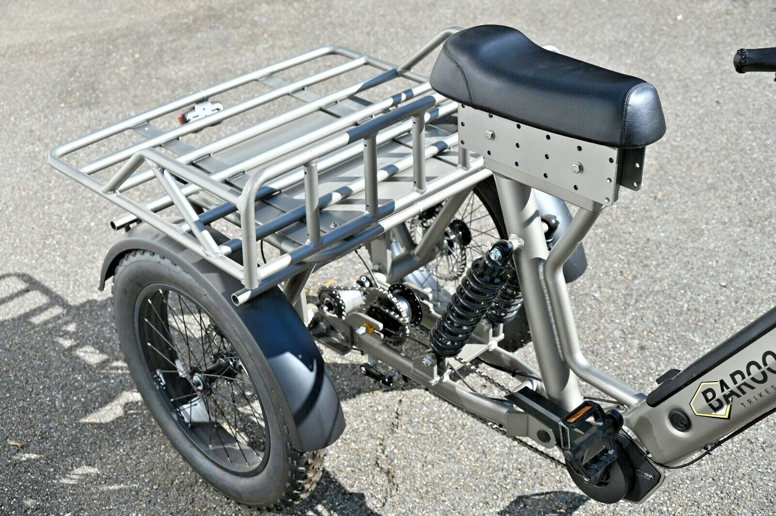 E-bike Lastenfahrrad Transportfahrrad Fahrrad 3 Räder Dreirad Baroq Trike