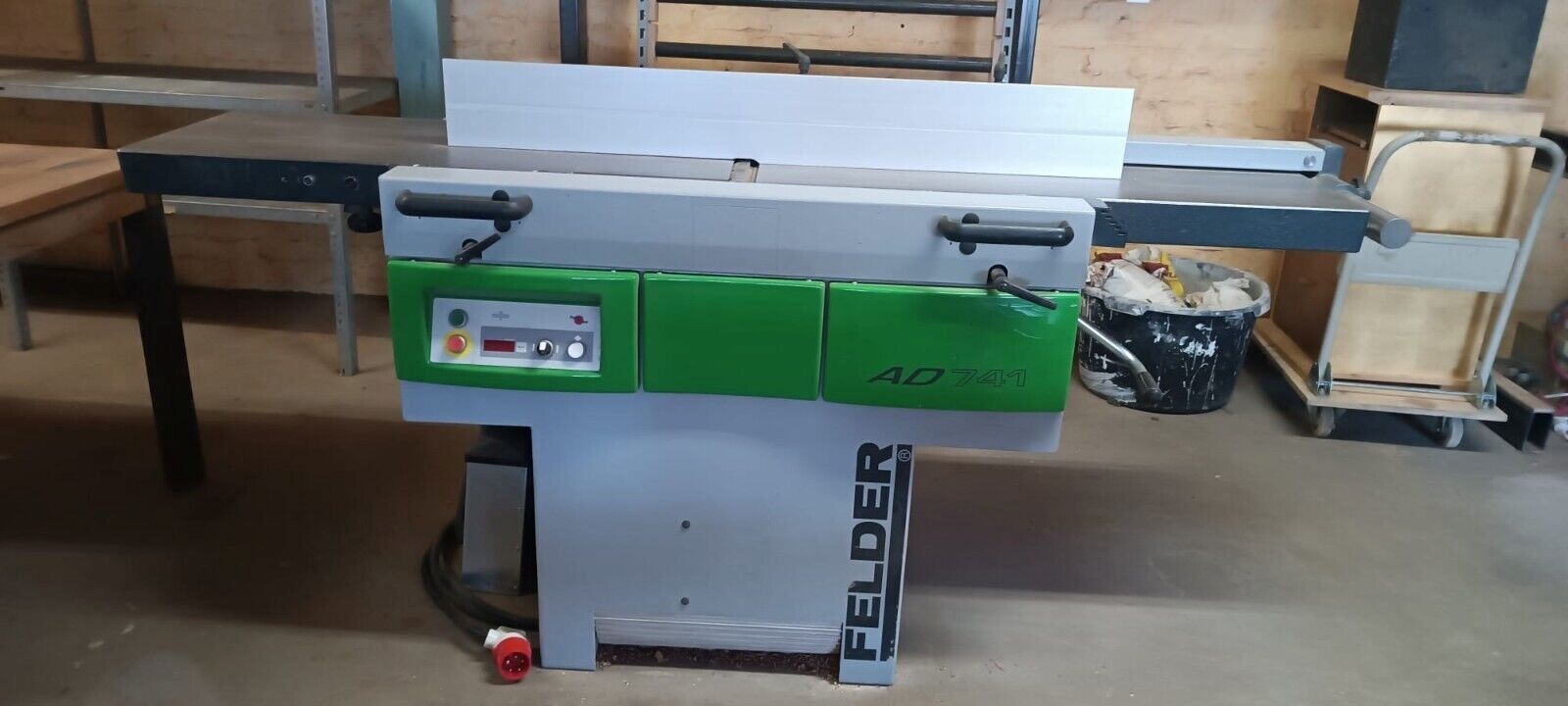 FELDER ABRICHT-DICKTENMASCHINE AD7-41, ca. 10 Jahre alt, top, wenig benutzt