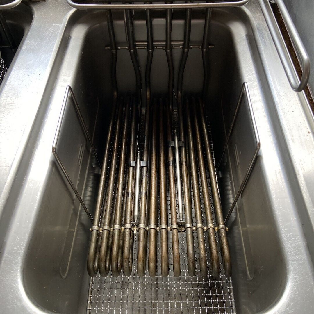 Gastroküche Imbissküche Top Zustand Firma EKU Pommeswärmer MKN 1.80m