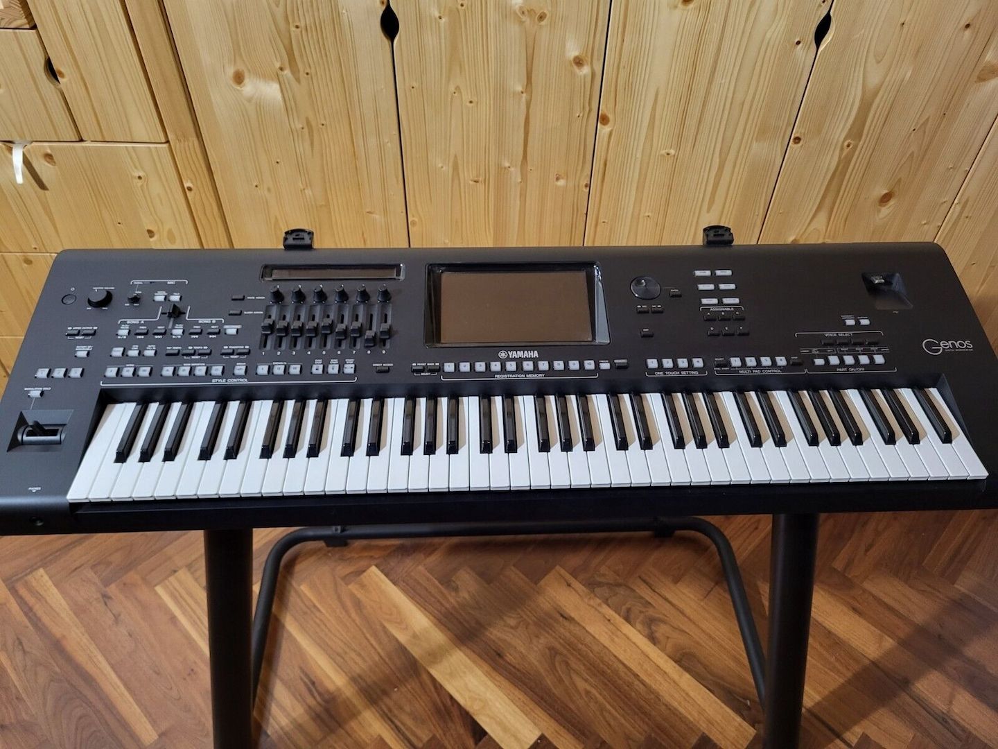 Genos 1 Workstation Yamaha Keyboard Key 0004708-000 in OVP - Top Zustand