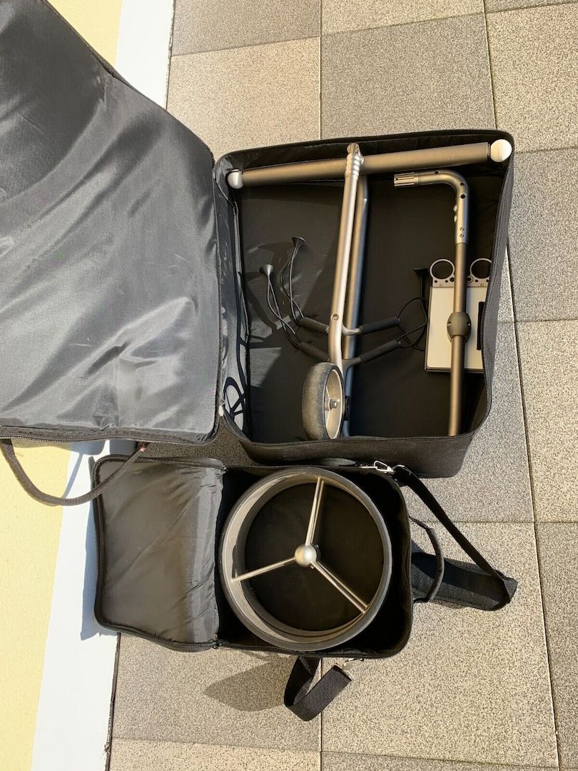 Golf Caddy Elektro - JuCad drive SL Classic aus Titan - gebraucht - top Zustand