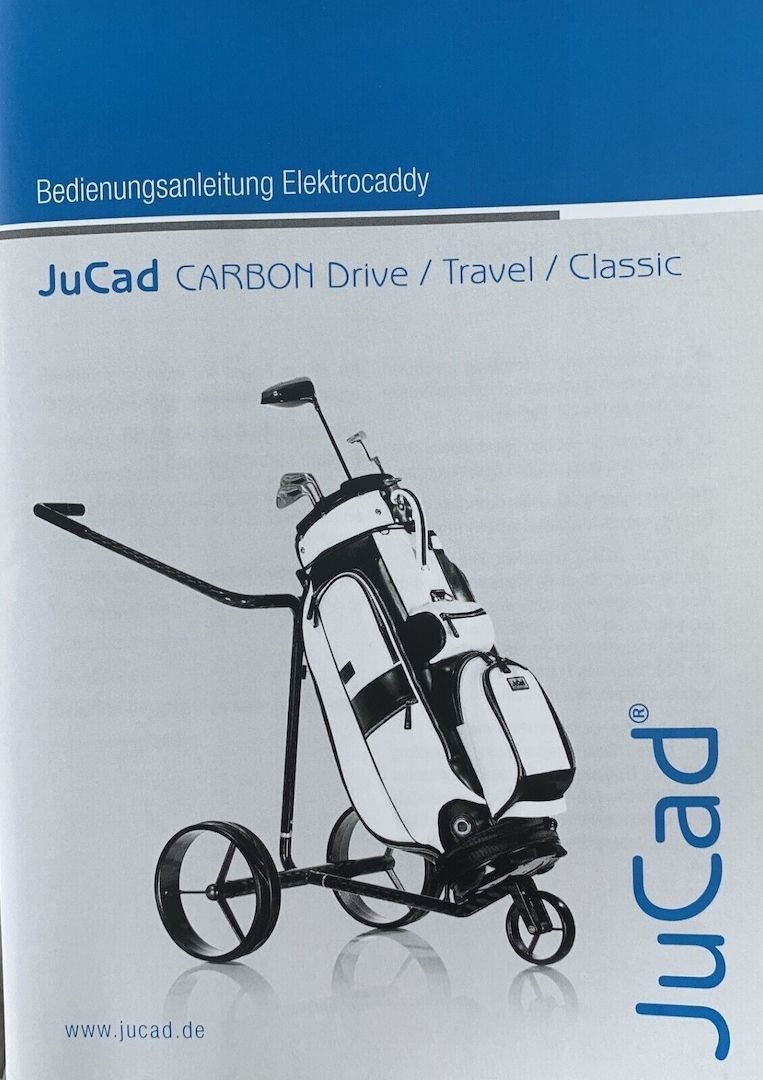 Golf Caddy Elektro - JuCad drive SL Classic aus Titan - gebraucht - top Zustand