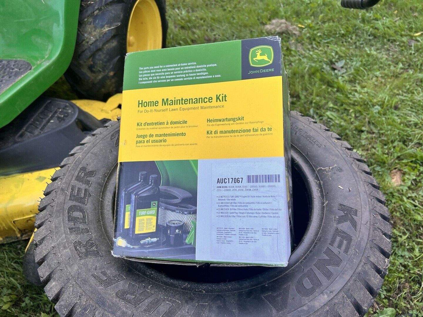 John Deere Rasentraktor X165