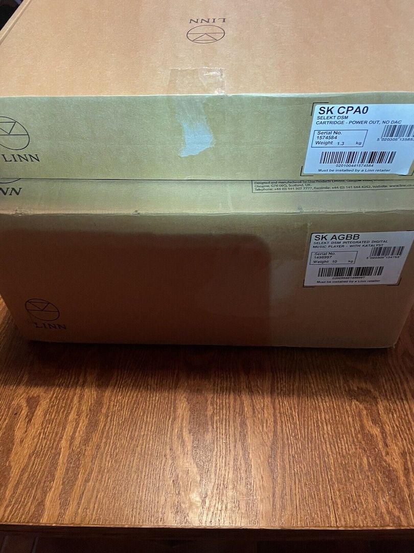 LINN SELEKT DSM Classic, mit zwei Power Cartriges Out-Katalyst Dac