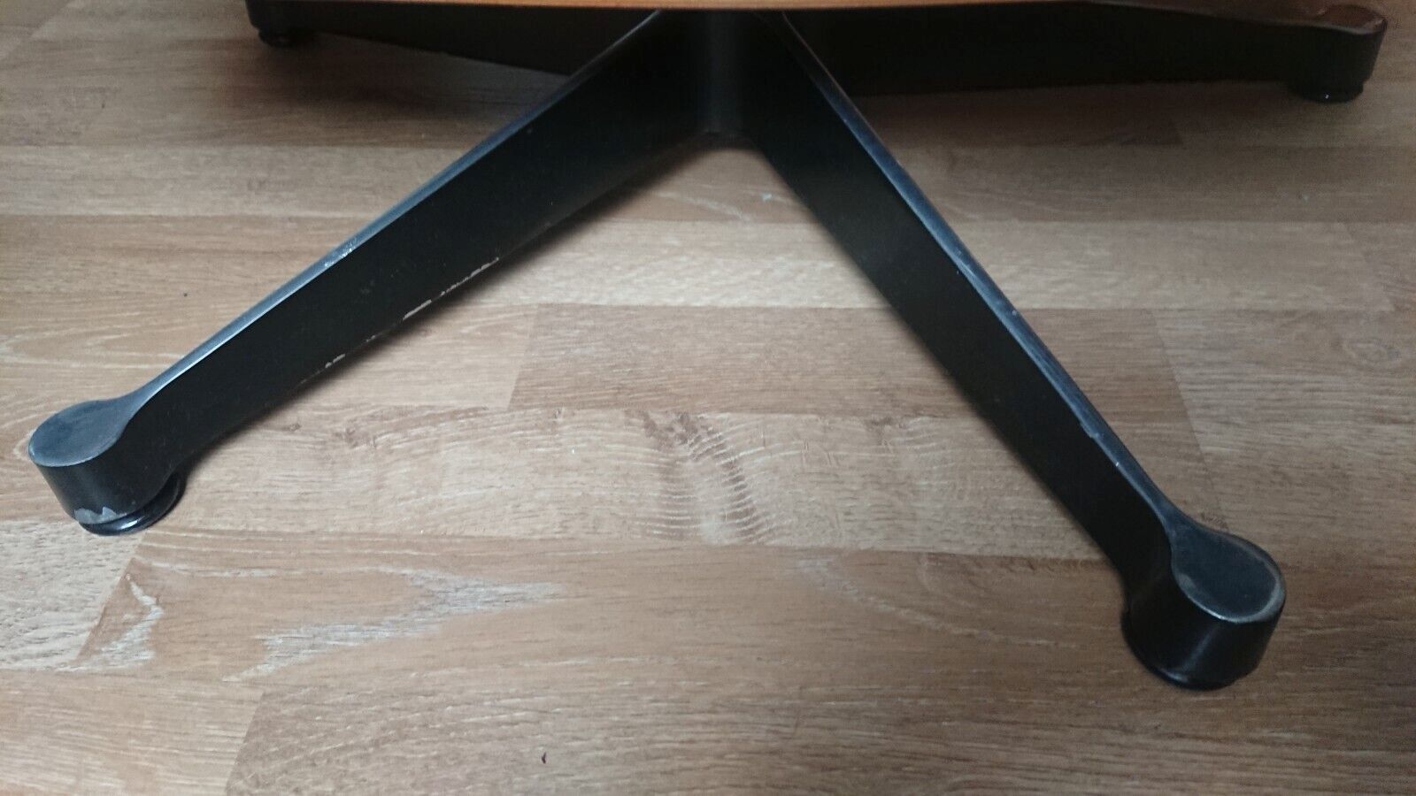 Lounge Chair Palisander  Leder schwarz Eames