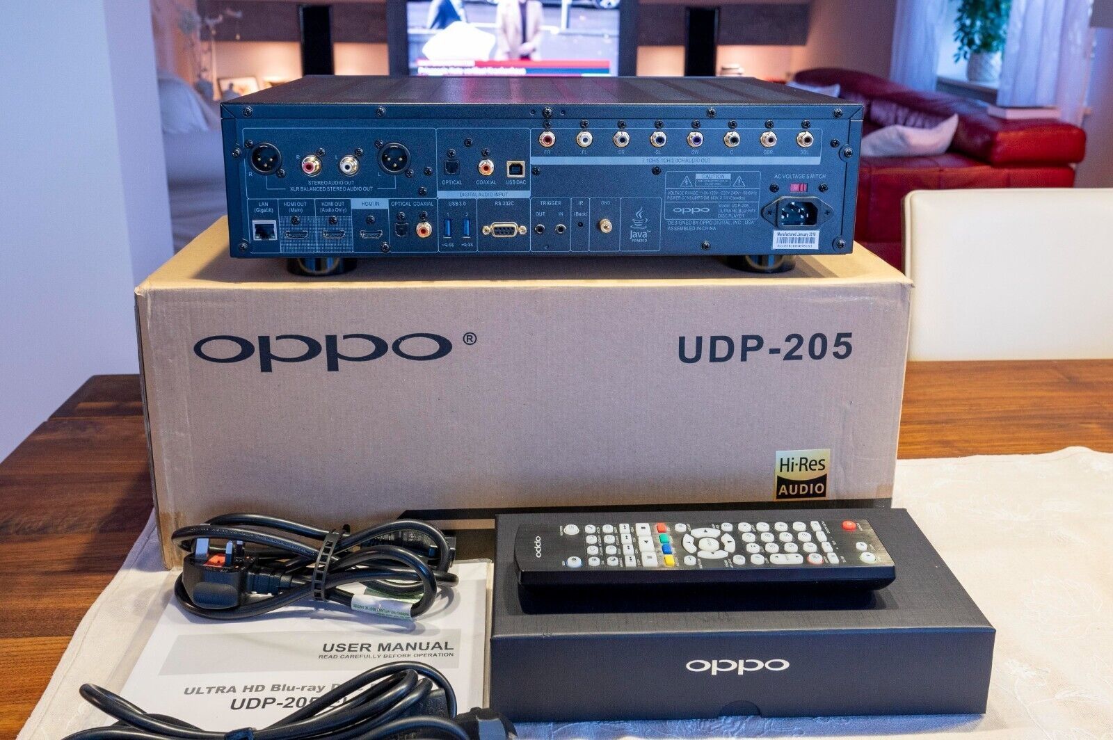 Oppo UDP 205 Sehr gute Zustand, der beste Player Weltweit
