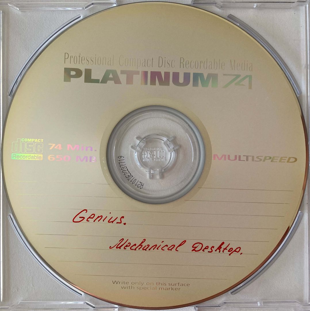 Genius 14 und Mechanical Desktop engl.