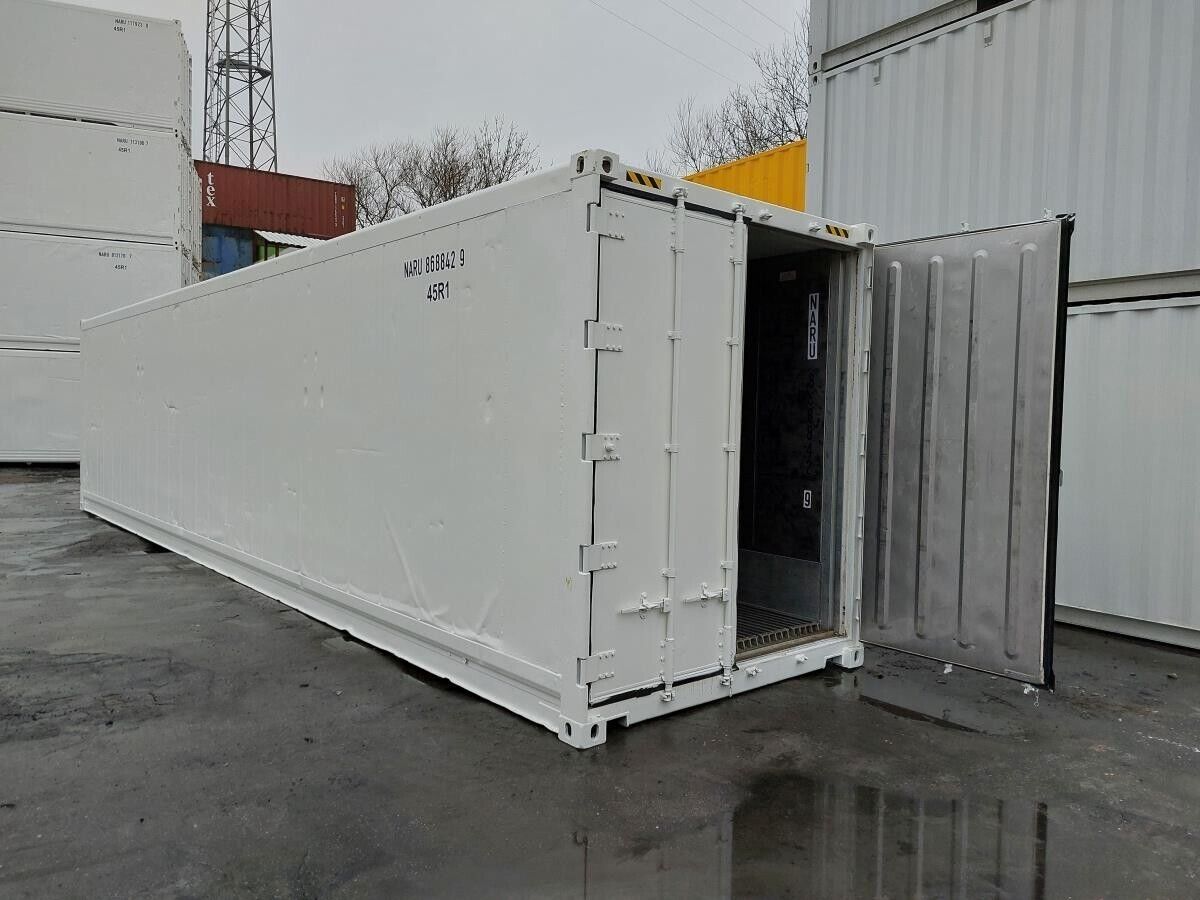40 Fuß Kühlcontainer mobile Kühlzelle Tiefkühlcontainer Carrier Reefer Container
