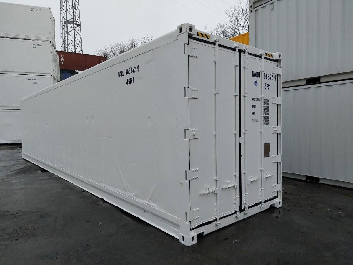 40 Fuß Kühlcontainer mobile Kühlzelle Tiefkühlcontainer Carrier Reefer Container