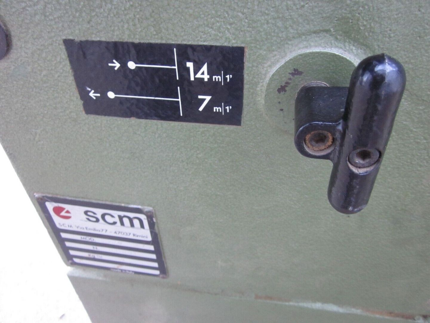 Abricht Dickenhobelmaschine Hobelmaschine SCM 2250 Hobelbreite 50 cm