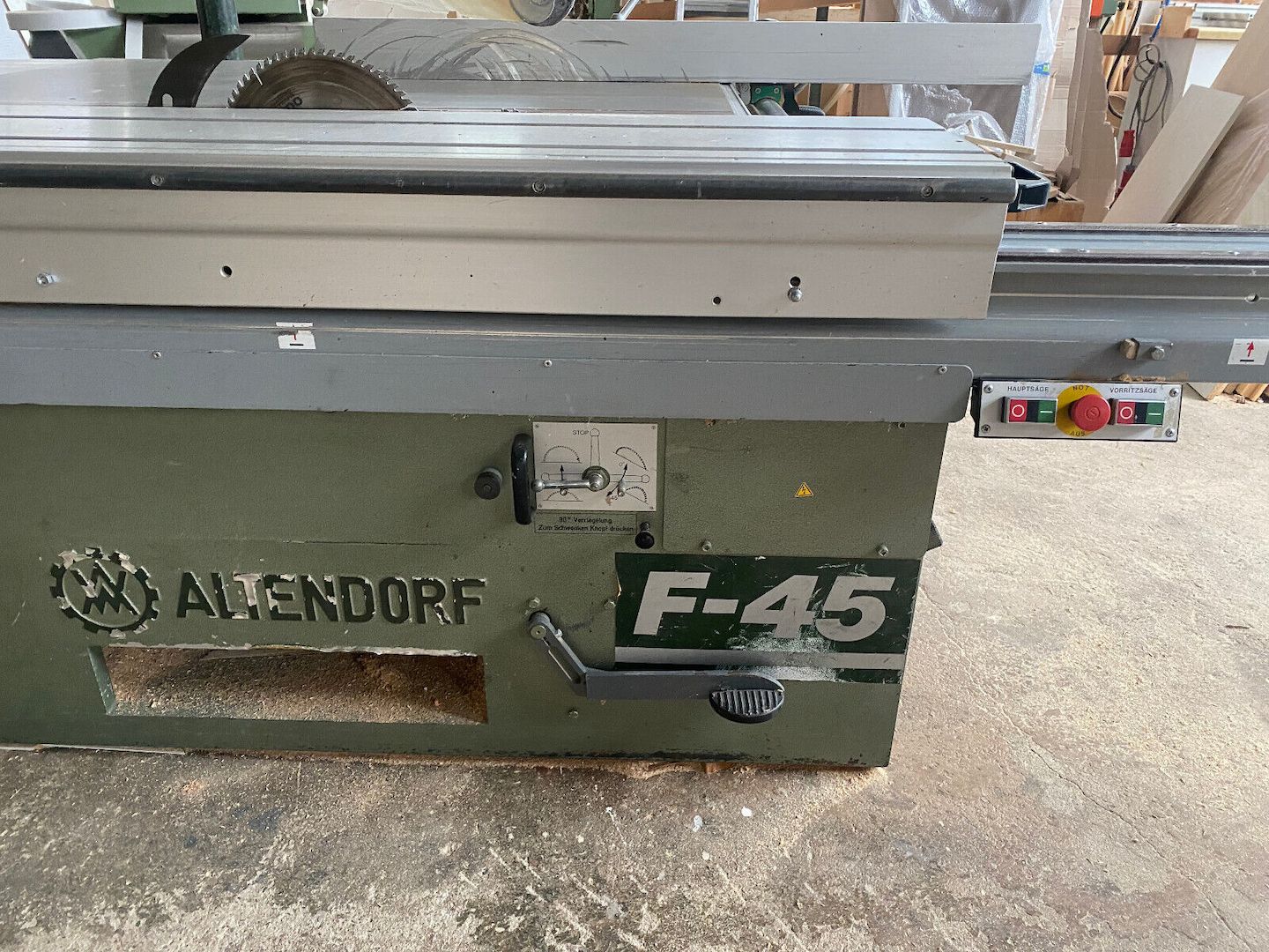 Altendorf F45 Formatkreissäge