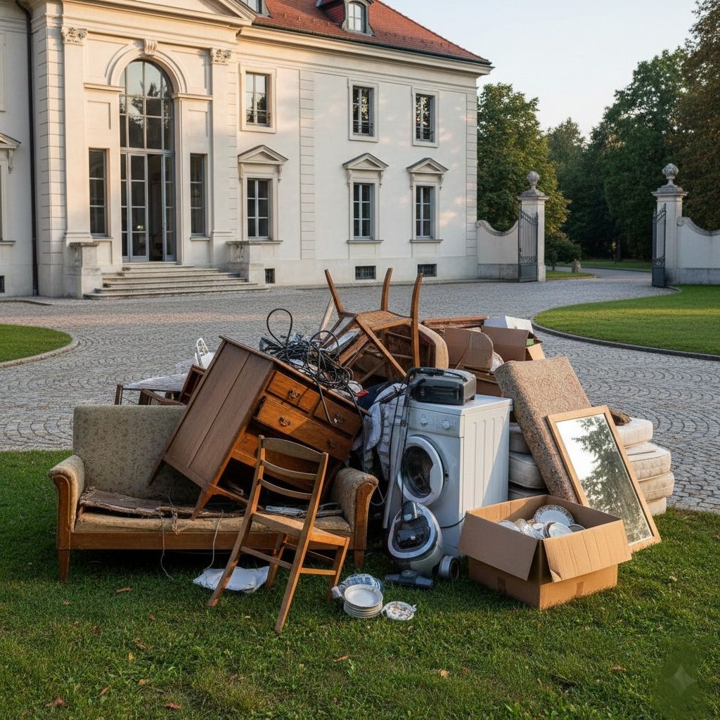 Helfe beim Entrümpeln