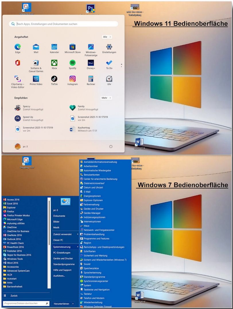 15 Zoll Notebook, FULL HD, SSD, Windows 11 mit Tasche, Laserdrucker