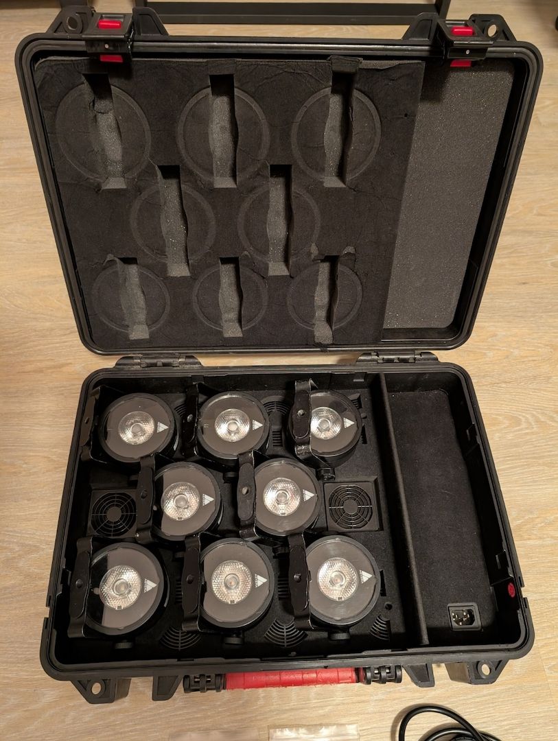 Astera 8x AX3 Lightdrop Akku LED Outdoor Spot Set