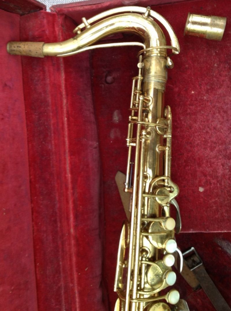 Conn 10M Tenorsaxophon Sax von 1946 gerollte Tonlöcher