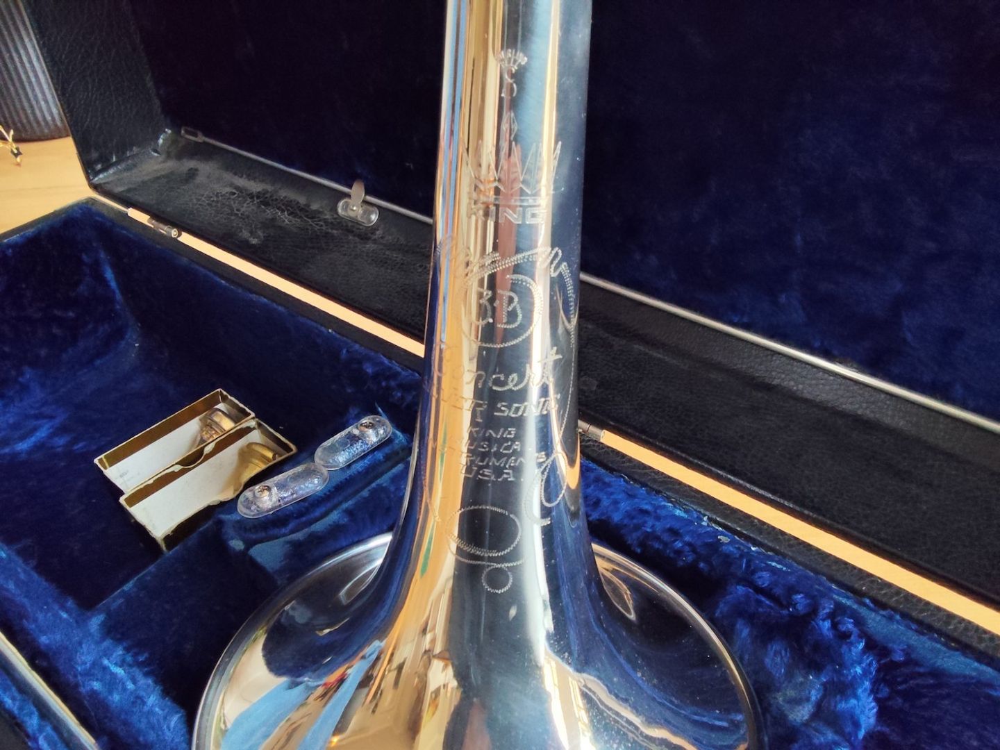 KING Silver Sonic 3B Posaune Trombone mit Case