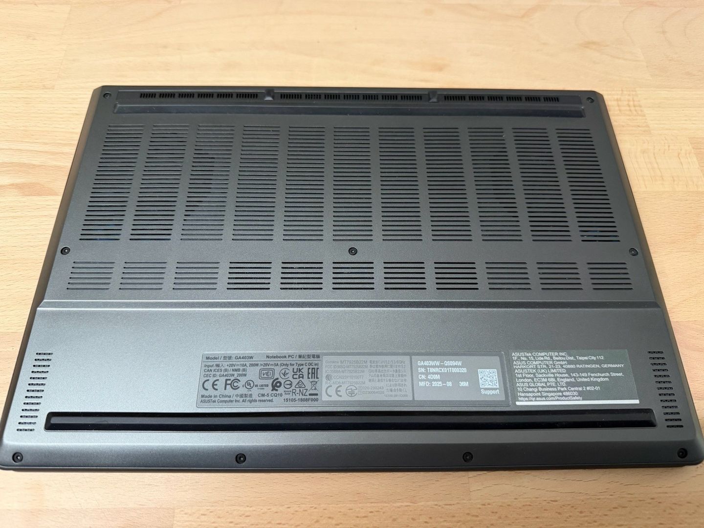 Asus ROG Zephyrus G14 Notebook