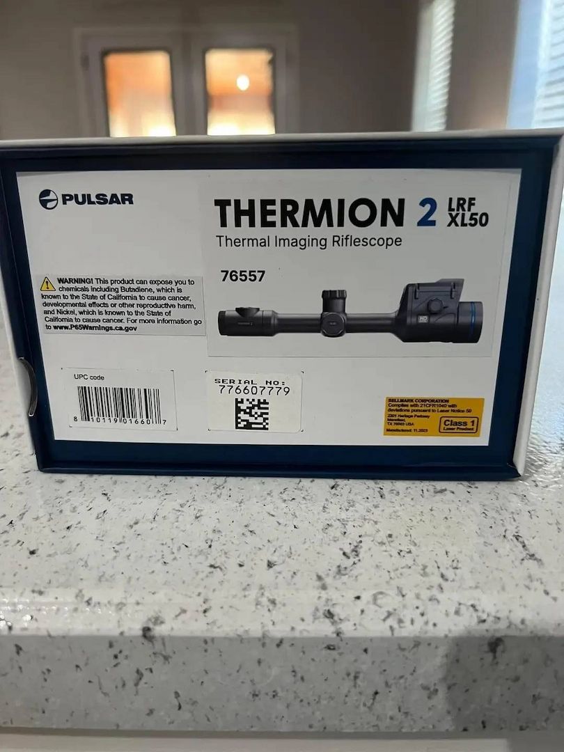 Pulsar THERMION 2 LRF XL60, THERMION 2 LRF XL50 , THERMION 2 LRF XP50 PRO, Thermion 2 LRF XP60