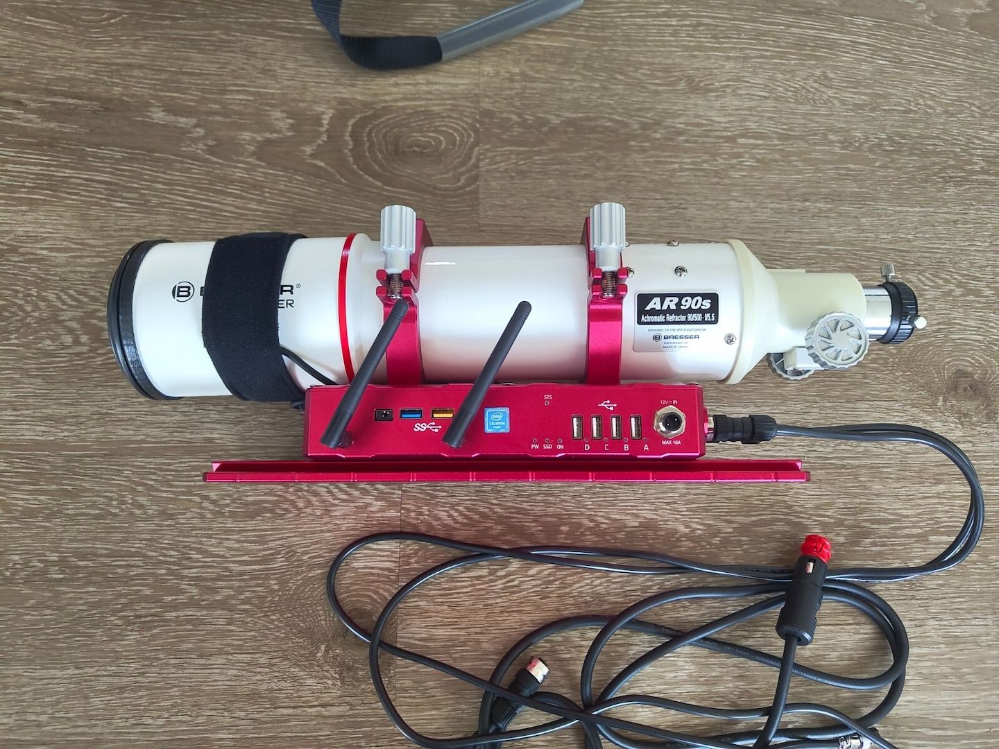 Teleskop/Astrofotografie Komplett-Setup AZ-EQ6