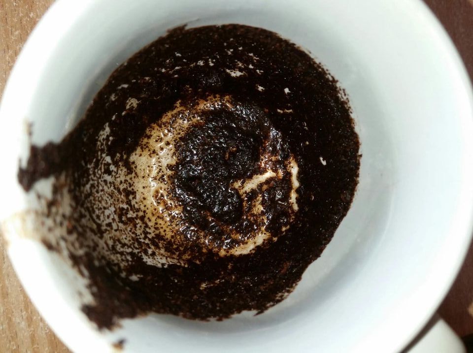 Lesen aus dem Kaffeesatz