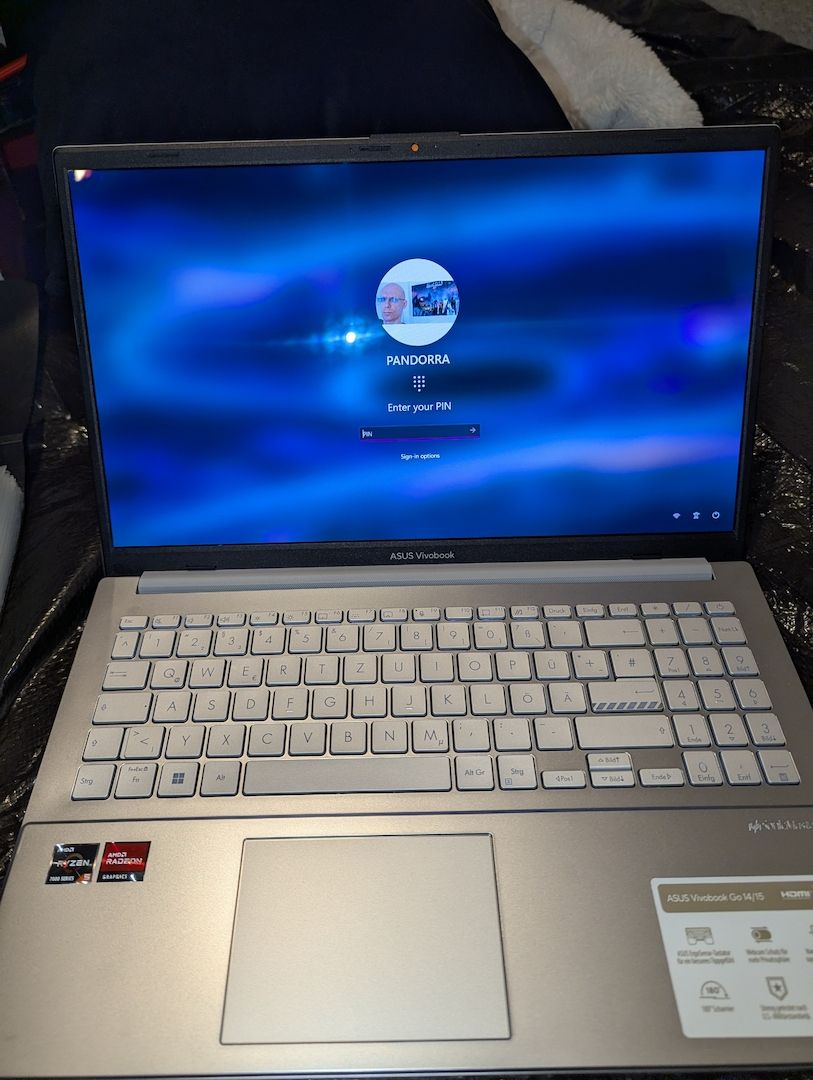 Asus Vivobook 15Go E1504FA-NJ311W 1 Monat Herstellergarantie Ausstellungsgerät