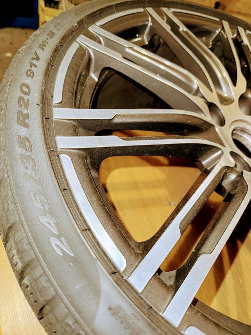 Felgensatz Porsche 991 911 Turbo