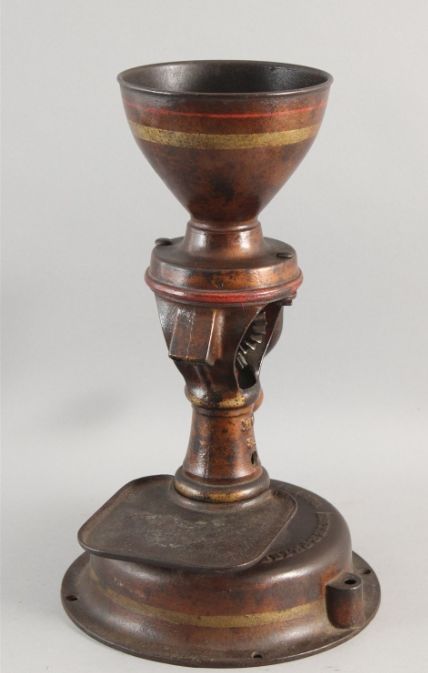 Antik Früh Deckellos Nr. 3 Enterprise Kaffeemühle