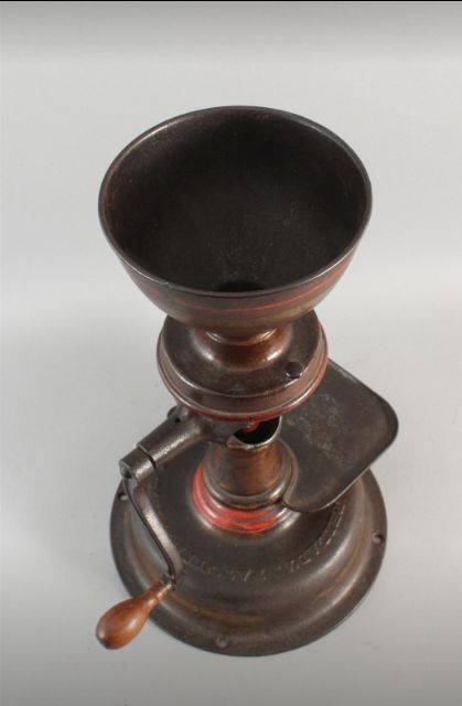 Antik Früh Deckellos Nr. 3 Enterprise Kaffeemühle