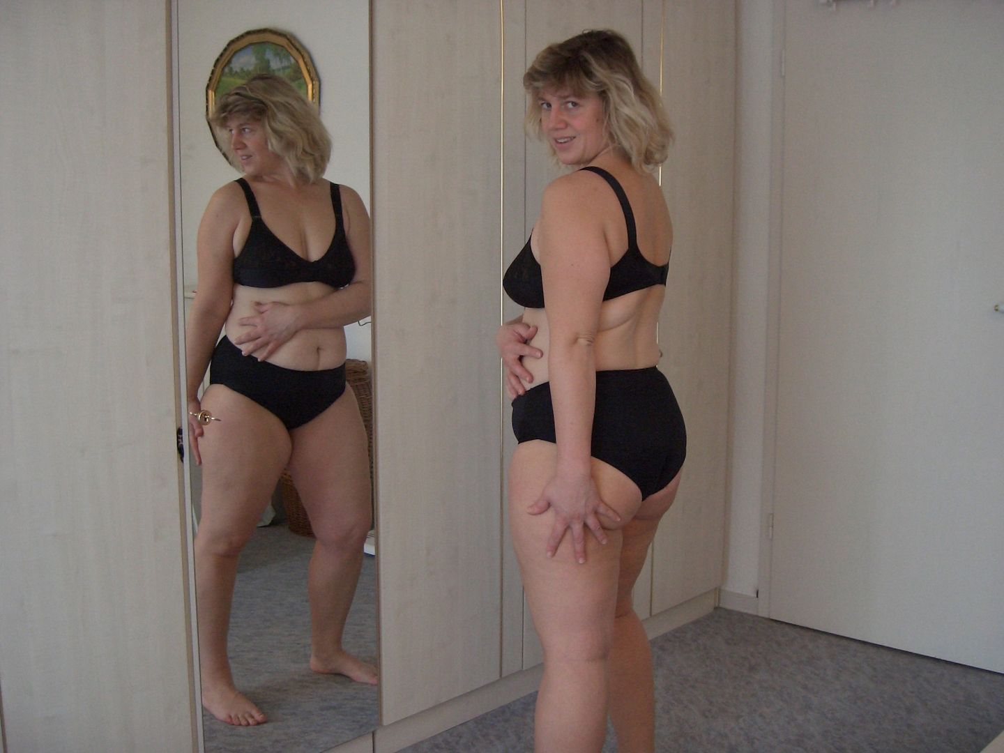 Mollige Ines sucht Kontakt