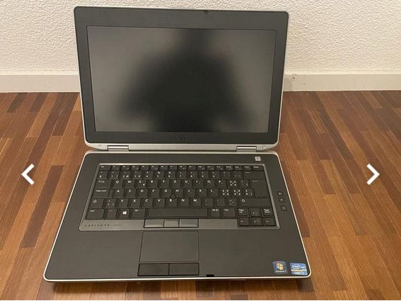 dell laptop E6430 als defekt an