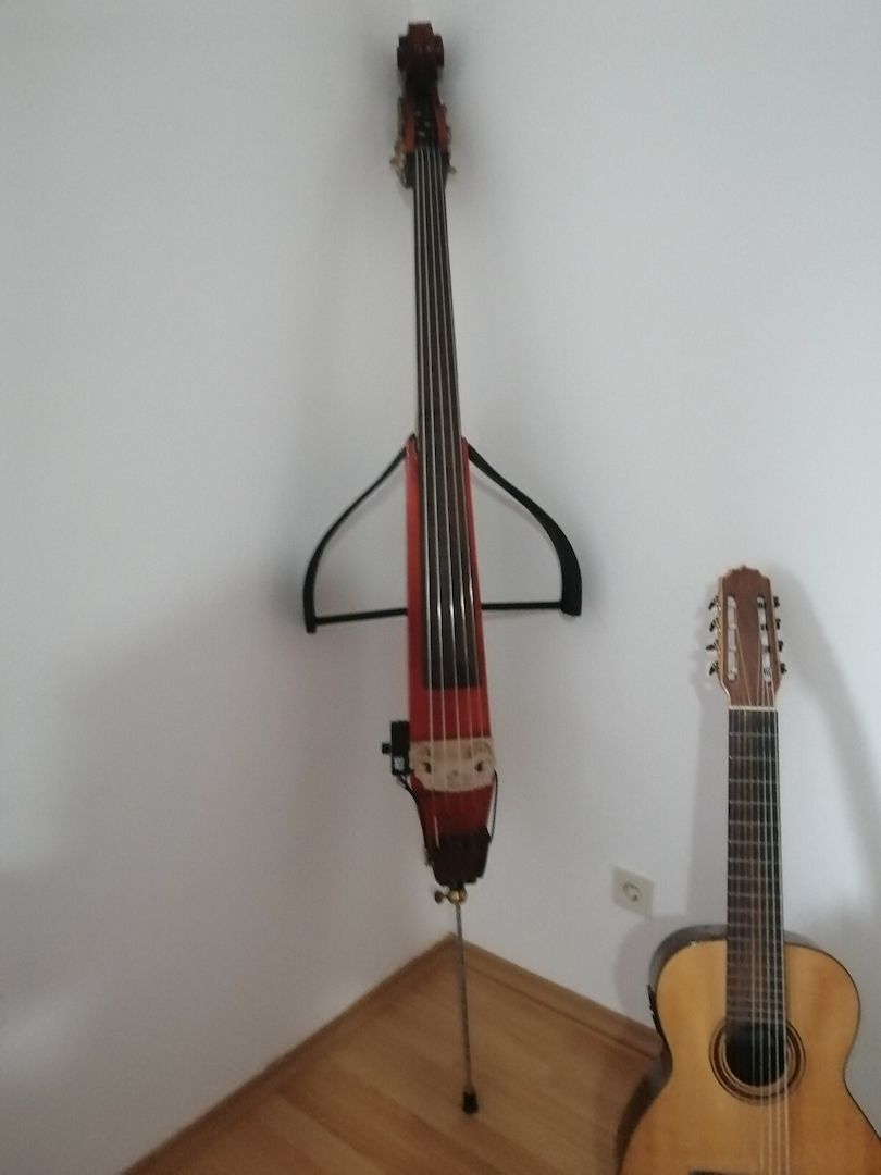 5 saitige E-Kontrabass (klappbar)