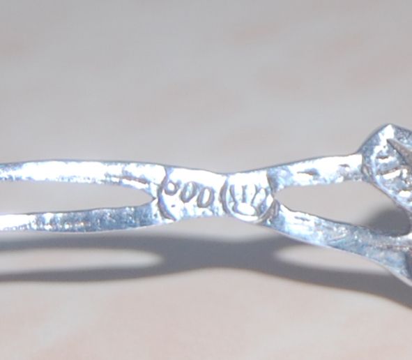 Konvolut Drei Sahnelöffel Zuckerlöffel 1 x 835, 1x 800,1x 800 Antiko.