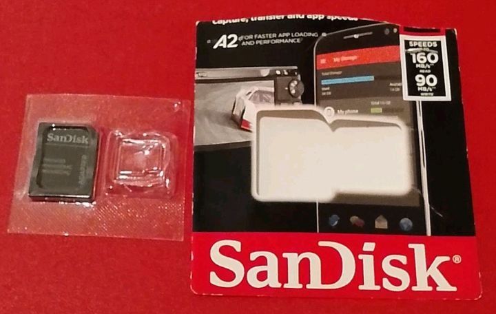 SanDisk Adapter, ohne Extreme 128 GB SDXC Speicherkarte