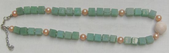 Aventurinkette im romatischen Design