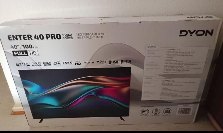 Dyon Enter 40 PRO X2 100,3cm (40 Zoll) LED-TV (Verpackung ungeöffnet)