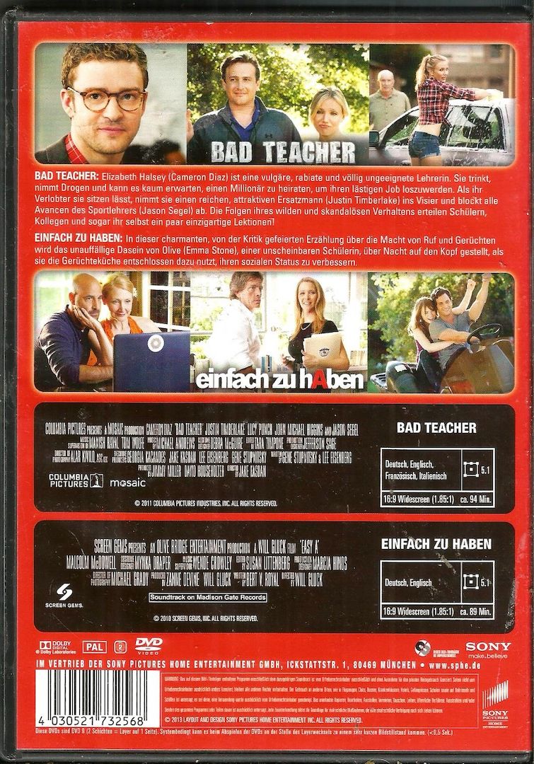 Verschenke  4 DVD´s !!!