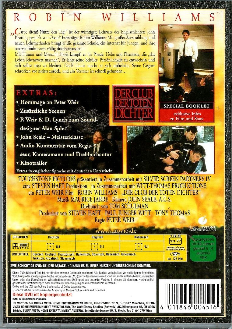 Verschenke  4 DVD´s !!!