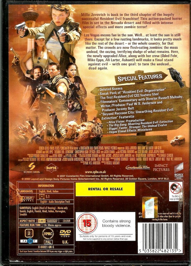 4 englichsprachige DVD´S zu verschenken !